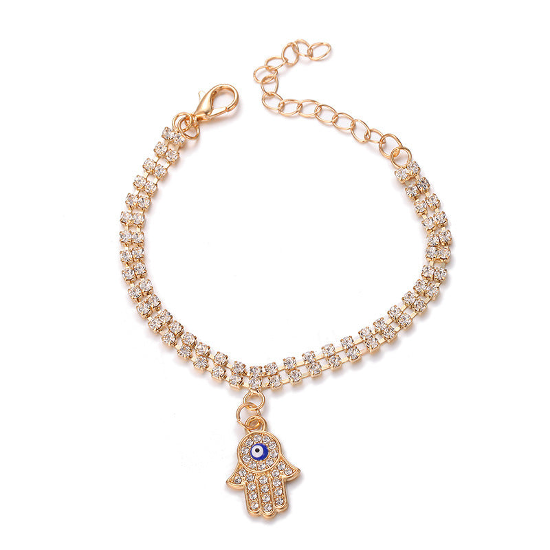 Pulsera De Aleación De Doble Capa Devil Eye al por mayor